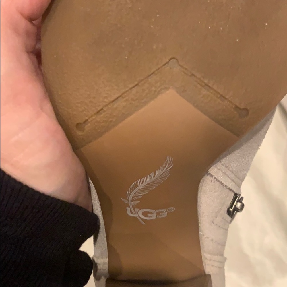 UGG Suede Zip Up Boot - Picture 2 of 7